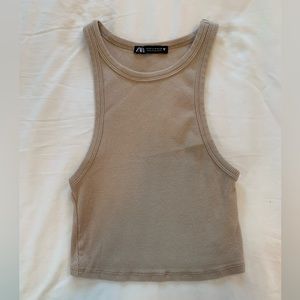 Zara cropped tank